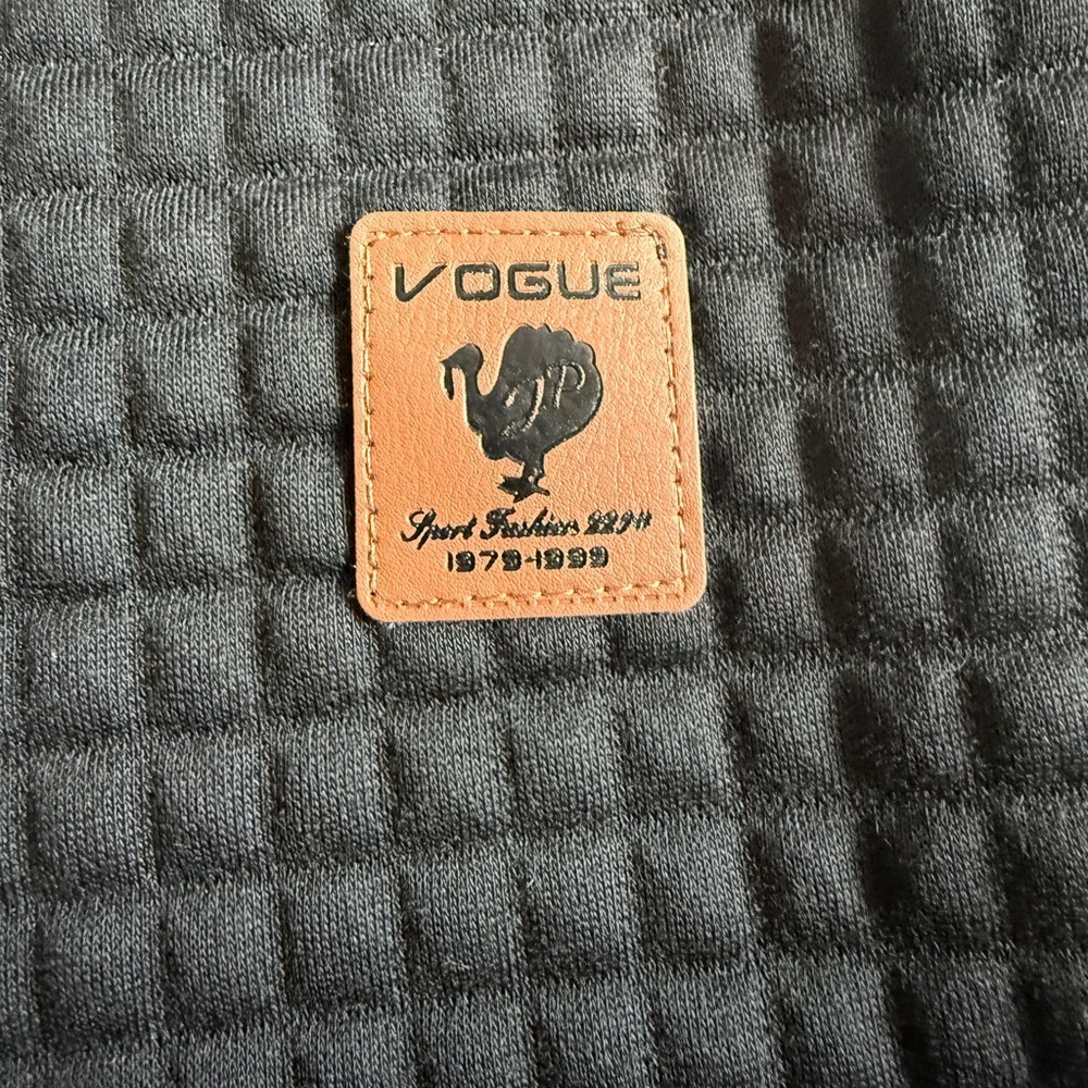 Coofandy Vogue Charcoal Quilted Men's Hoodie - XL - Picture 3 of 5